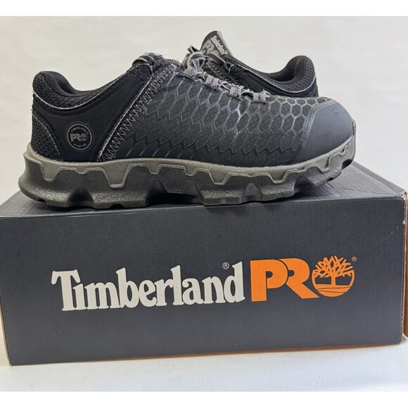 Timberland PRO Powertrain Sport SD35 Alloy Toe Work Shoes Women’s 7.5W Black ESD - Picture 3 of 12